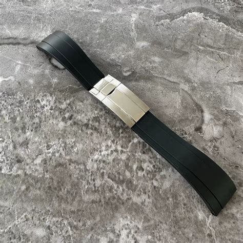 genuine rolex oysterflex strap for sale|rolex oysterflex rubber strap.